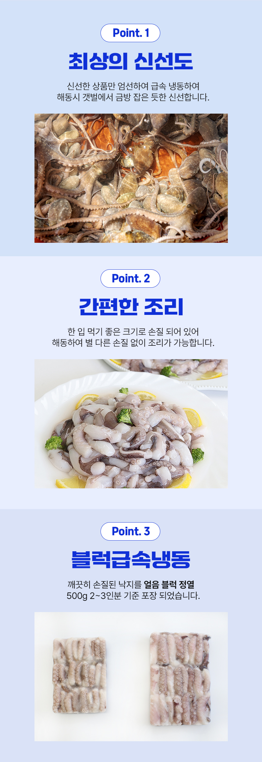 절단낙지